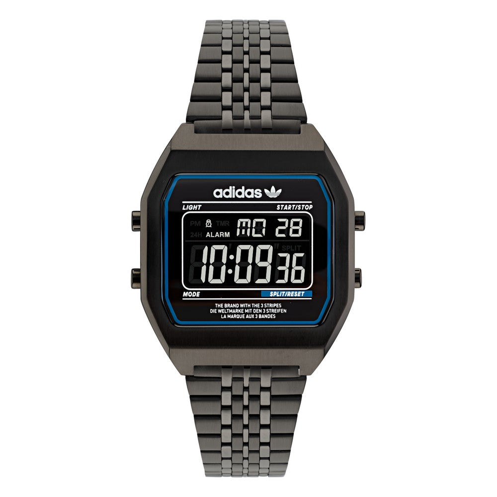 Adidas AOST22073 Digital Black Dial Unisex's Watch