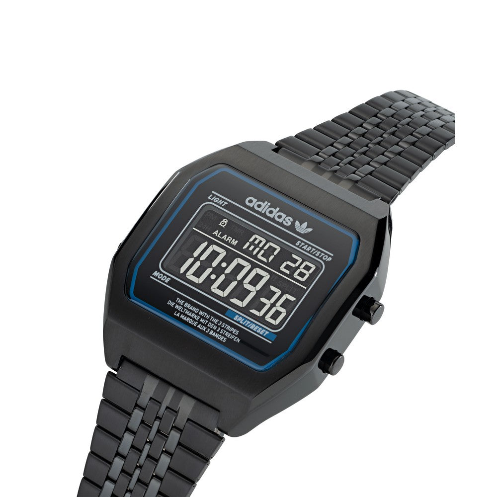 Adidas AOST22073 Digital Black Dial Unisex's Watch