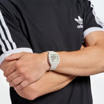 Adidas AOST23557 White Dial Analog Quartz Watch