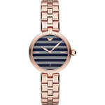 Emporio Armani Two-Hand Rose Gold-Tone Stainless Steel Women's Watch AR11220 Emporio Armani