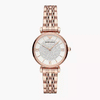 Emporio Armani AR11244 Women's Two-Hand Rose Gold-Tone Watch