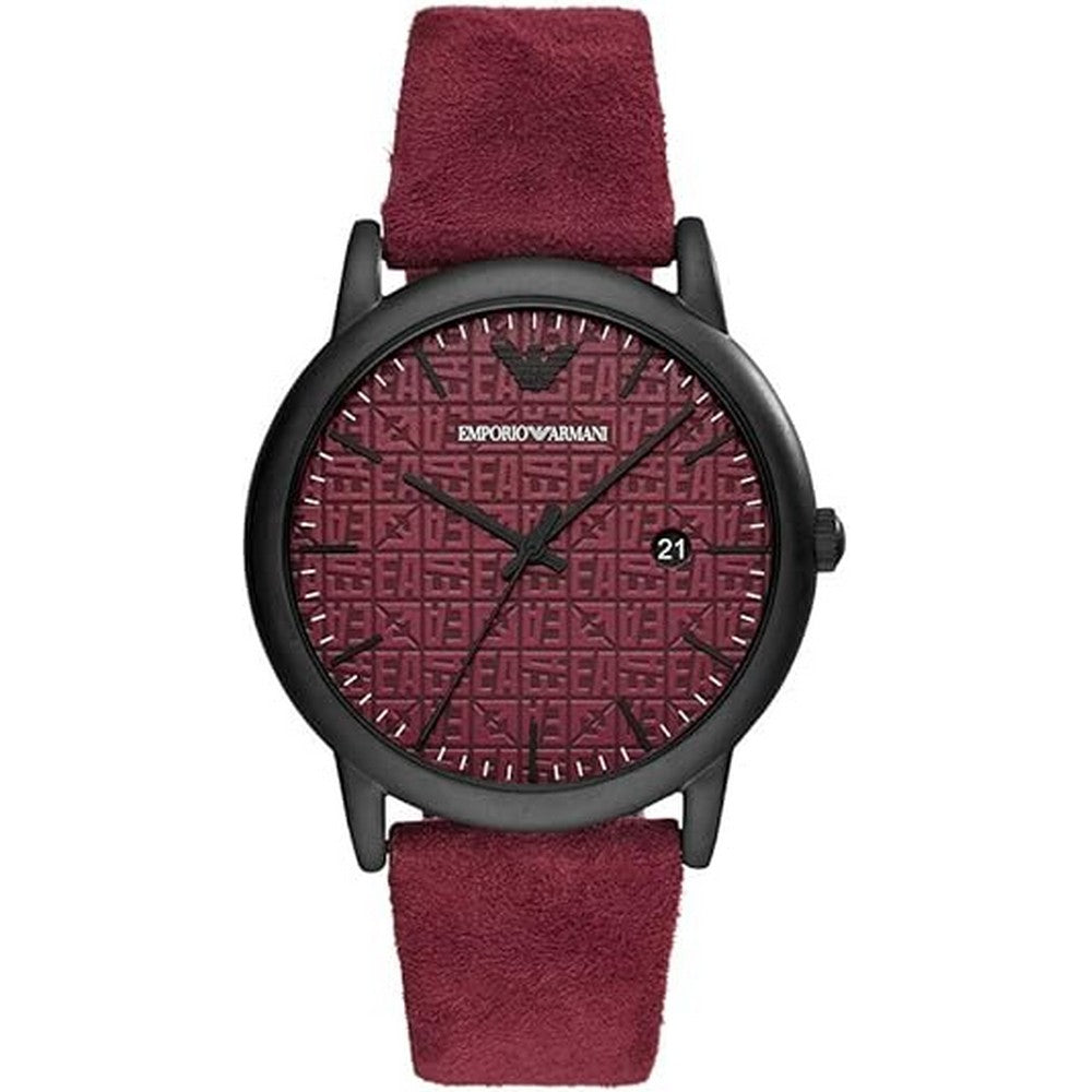 Emporio Armani Quartz Burgundy Dial Men's Watch AR11273 Emporio Armani