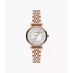 Emporio Armani AR11446 Two-Hand Rose Gold-Tone Stainless Steel Watch