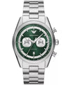 Emporio Armani AR11637 Green Dial Chronograph for Men