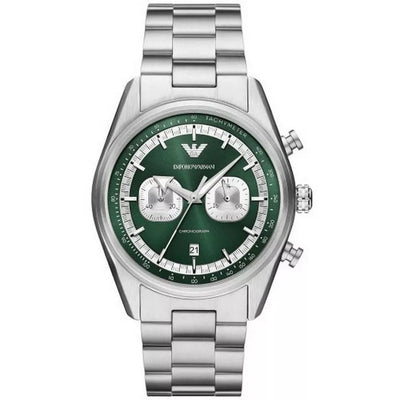 Emporio Armani AR11637 Green Dial Chronograph for Men