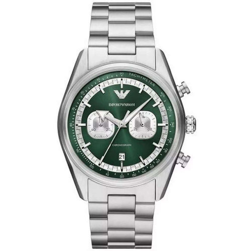 Emporio Armani AR11637 Green Dial Chronograph for Men