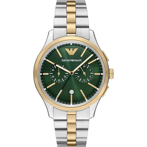Emporio Armani AR11692 Men's Chronograph Two-Tone Stainless Steel Watch