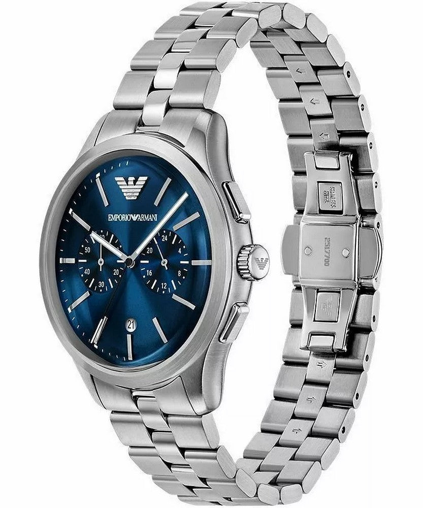 Emporio Armani AR11728 Navy Blue Dial Chronograph for Men
