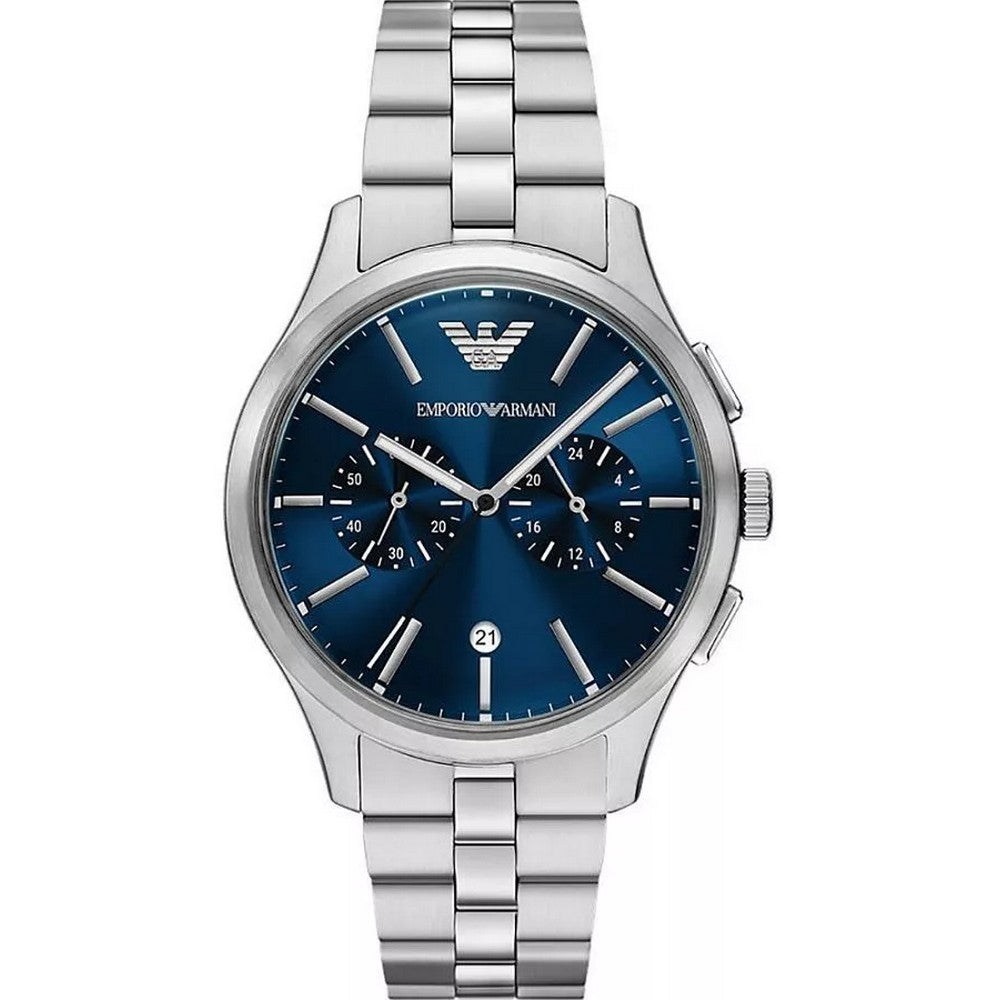 Emporio Armani AR11728 Navy Blue Dial Chronograph for Men