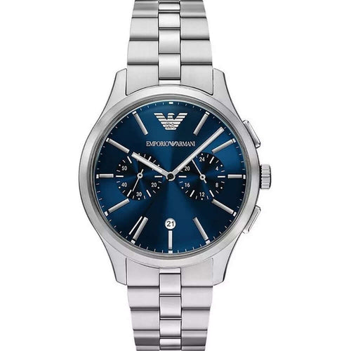 Emporio Armani AR11728 Navy Blue Dial Chronograph for Men