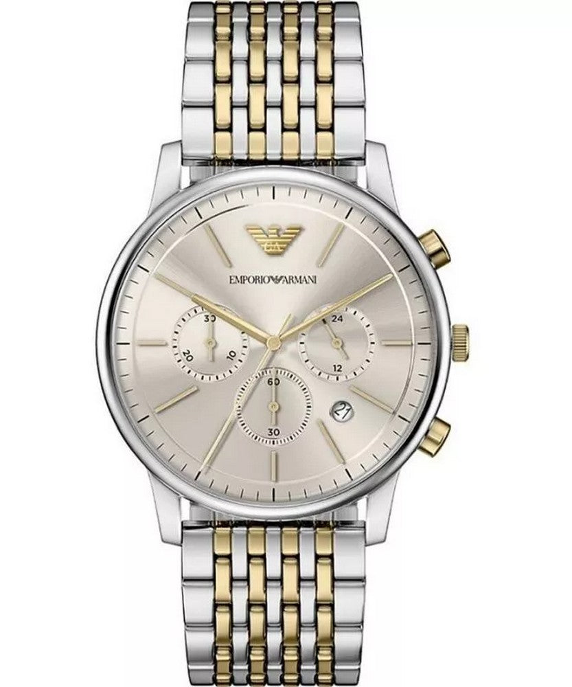 Emporio Armani AR11773 Champagne Dial Chronograph for Men