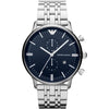 Emporio Armani AR1648 Men's Three-Hand Stainless Steel Watch