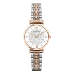 Emporio Armani AR1926 White Dial Two-Tone Stainless Steel Women's Watch