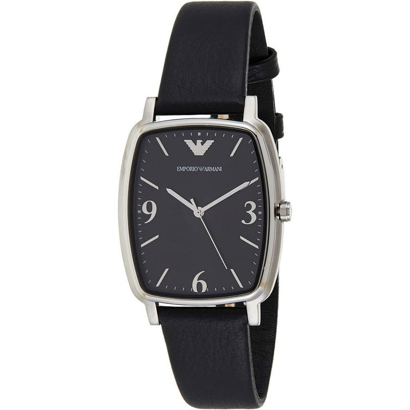 Emporio Armani Retro Black Dial Dress Men's Watch AR2490 Emporio Armani