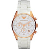 Emporio Armani Sportivo White Dial Women's Watch AR5920 Emporio Armani