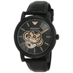 Emporio Armani AR60012 Automatic Self-Winding Dress Watch with Stainless Steel Or Leather Band Emporio Armani