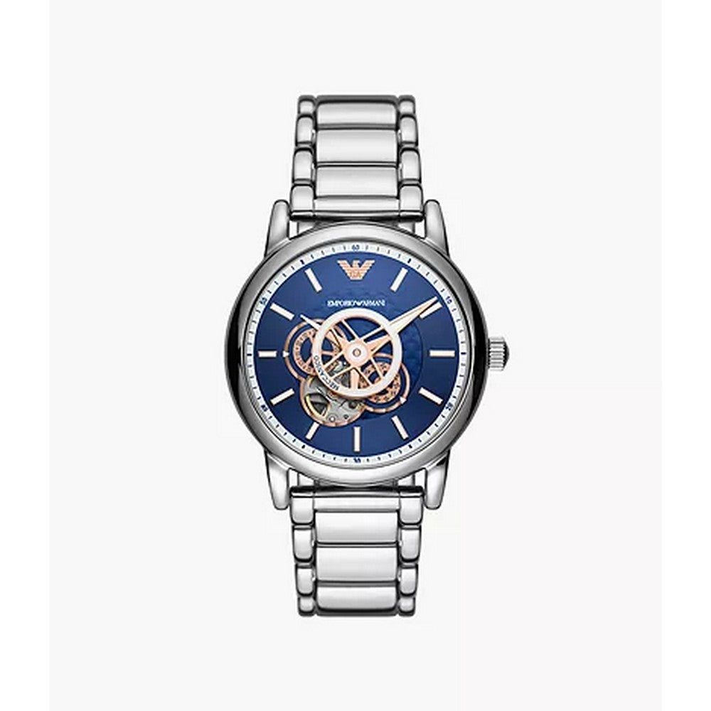 Emporio Armani AR60036 Men’s Skeleton Automatic Watch