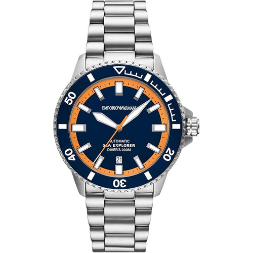 Emporio Armani AR60090 Men's Sea Explorer Automatic Stainless Steel Watch