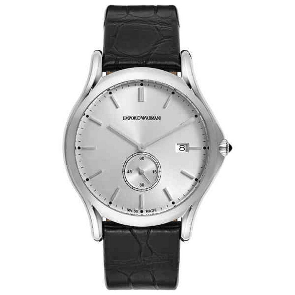 Emporio Armani Swiss Classic Quartz Leather Strap Men's watch ARS1002