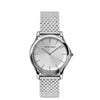 Emporio Armani Swiss ARS2006 Quartz Stainless Steel White Dial Dress Unisex Watch
