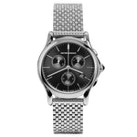 Emporio Armani Swiss ARS6006 Chronograph Stainless Steel Black Dial Unisex Watch
