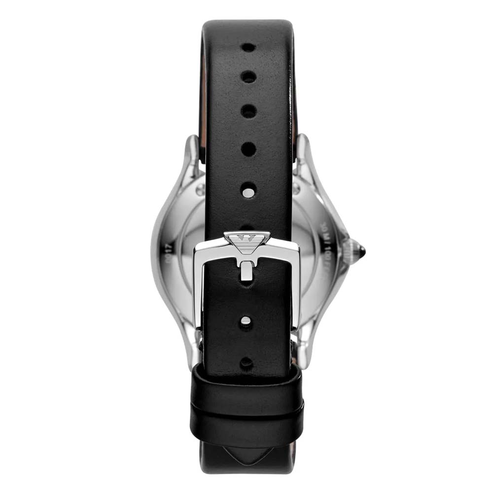 Emporio Armani Swiss ARS7012 Classic Black Sunray Dial Casual women's Watch