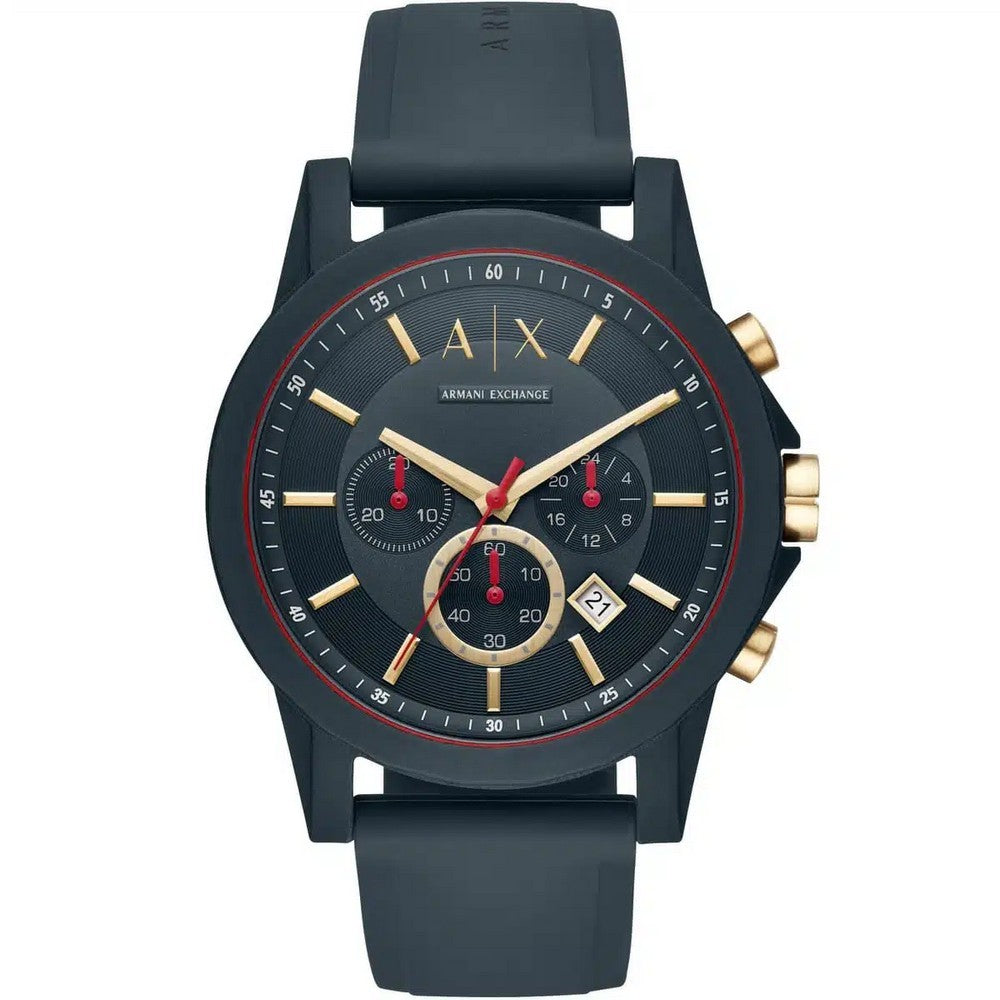 Armani Exchange AX1335 Blue Dial Quartz Chronograph Men's Watch