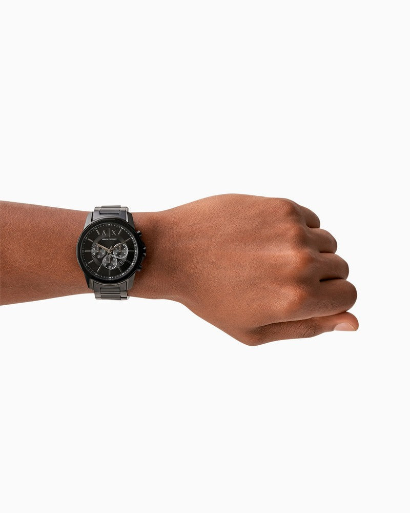 Armani Exchange AX1722 Black Dial Quartz Chronograph Men's Watch