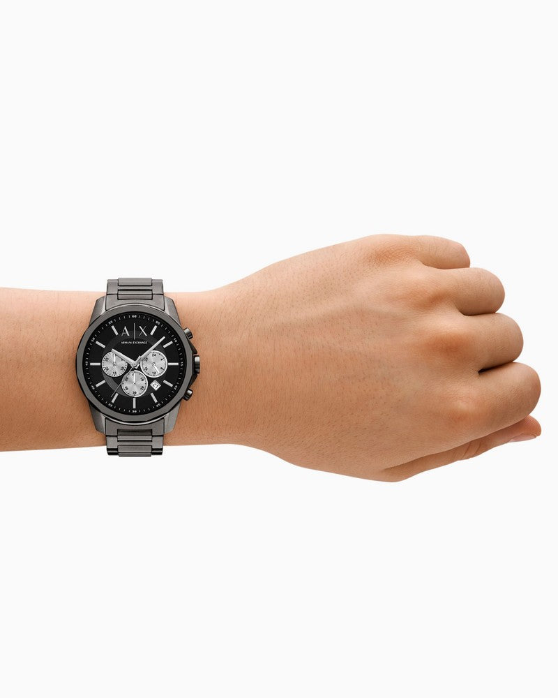 Armani Exchange AX1765 Black Dial Quartz Chronograph Men's Watch