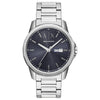 Armani Exchange AX1767 Three-Hand Day-Date Stainless Steel Watch