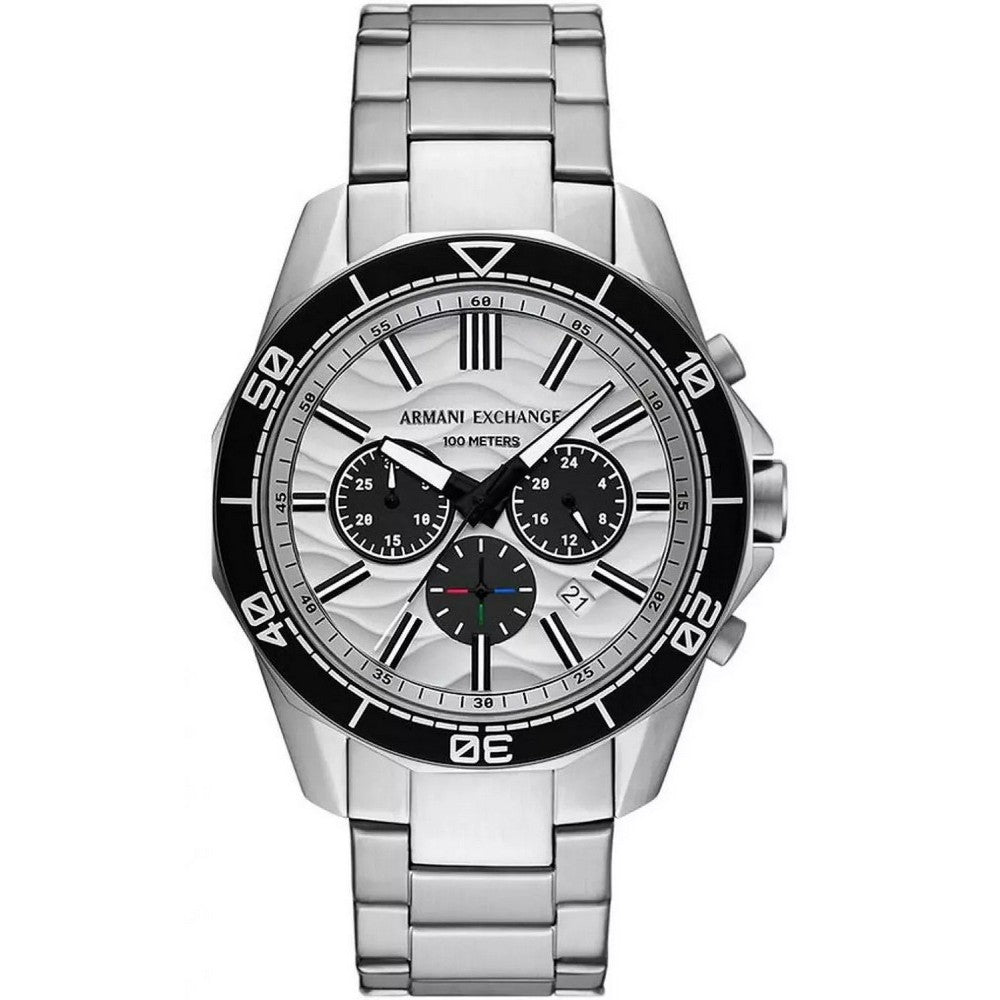 Armani Exchange AX1969 Silver Dial Quartz Chronograph Men's Watch