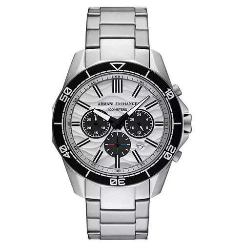 Armani Exchange AX1969 Silver Dial Quartz Chronograph Men's Watch