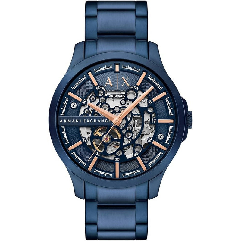 Armani Exchange AX2457 Men's Automatic Blue Stainless Steel Watch