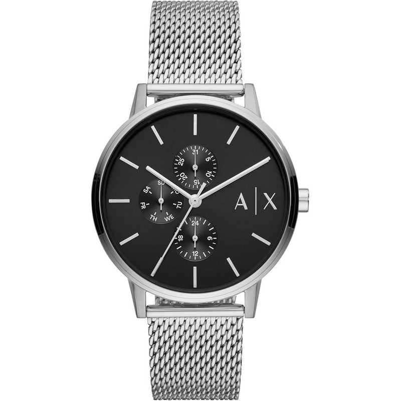 Armani Exchange AX2714 Men's Watch with Three-Hand Analog Display and Stainless Steel