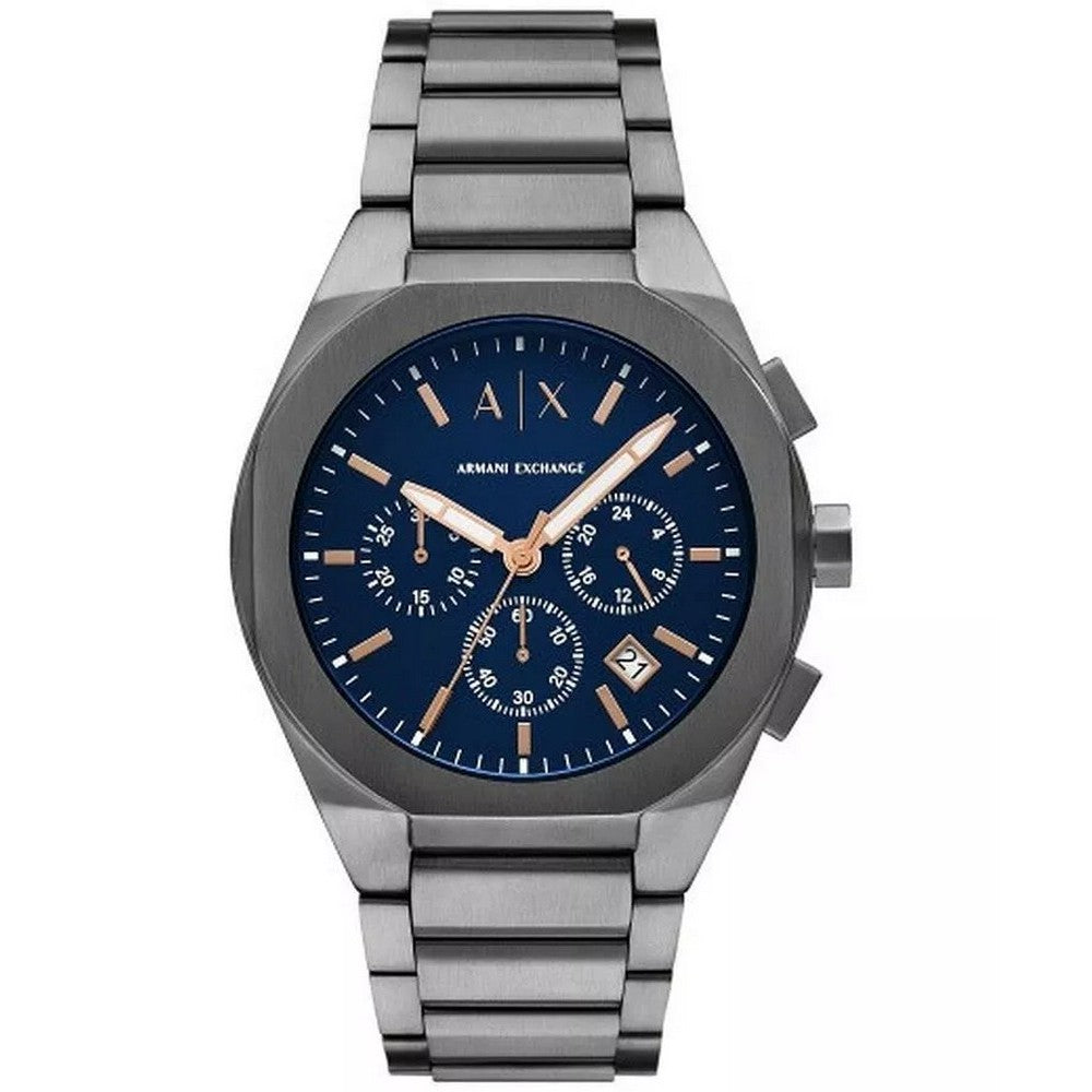 Armani Exchange AX4182 Blue Dial Quartz Chronograph Men's Watch