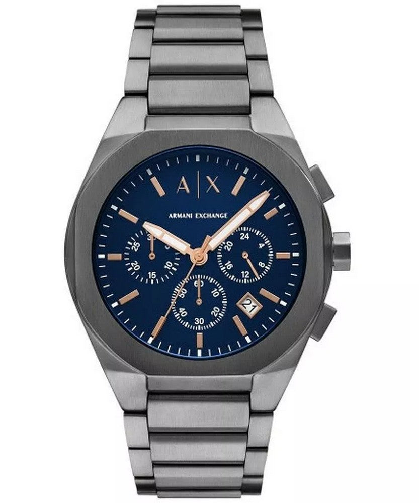 Armani Exchange AX4182 Blue Dial Quartz Chronograph Men's Watch