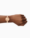 Armani Exchange AX5832 Rose Gold Dial Quartz Women's Watch