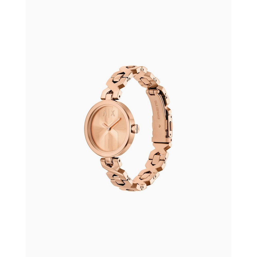 Armani Exchange AX5832 Rose Gold Dial Quartz Women's Watch