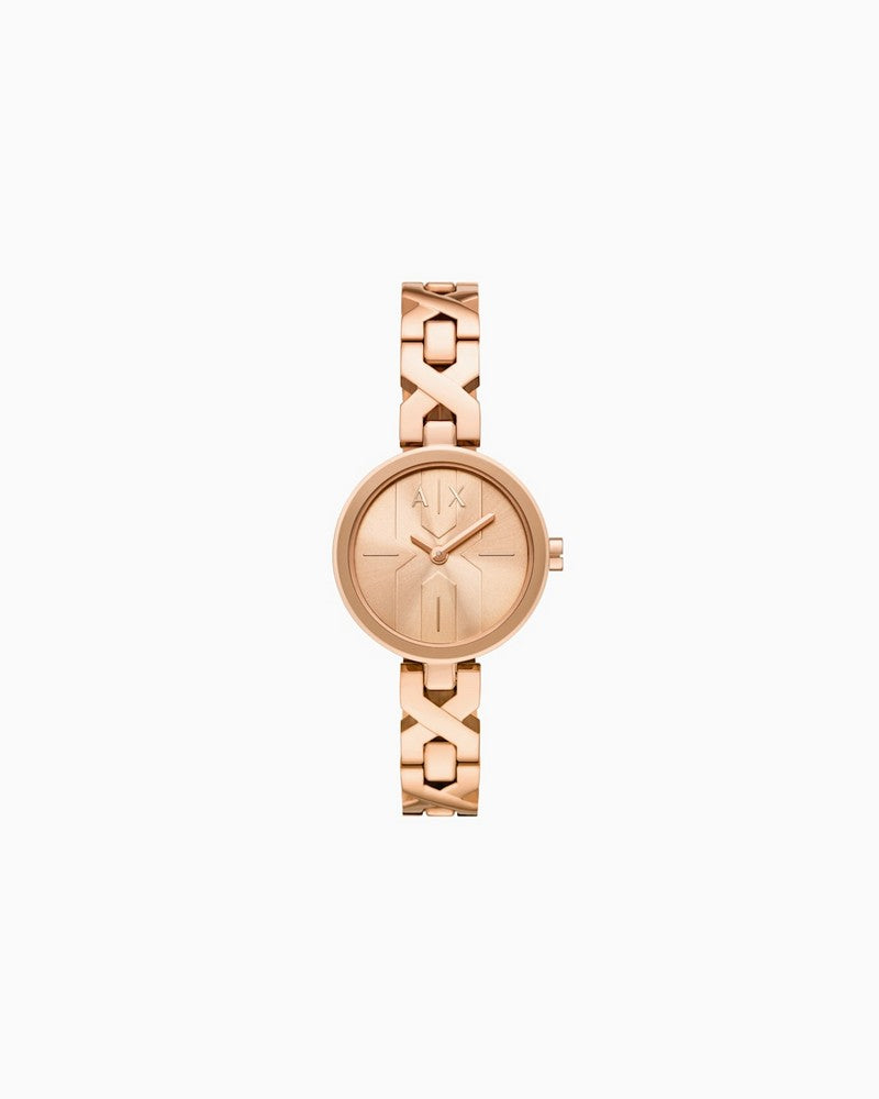 Armani Exchange AX5832 Rose Gold Dial Quartz Women's Watch