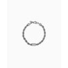 Armani Exchange AXG0123040 Silver-Tone Stainless Steel Chain Bracelet