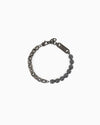 Armani Exchange AXG0151060 Gunmetal Hematite Chain Bracelet