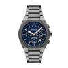 Armani Exchange AX4182 Stainless Steel Analog Blue Dial Men's Watch