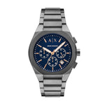 Armani Exchange AX4182 Stainless Steel Analog Blue Dial Men's Watch