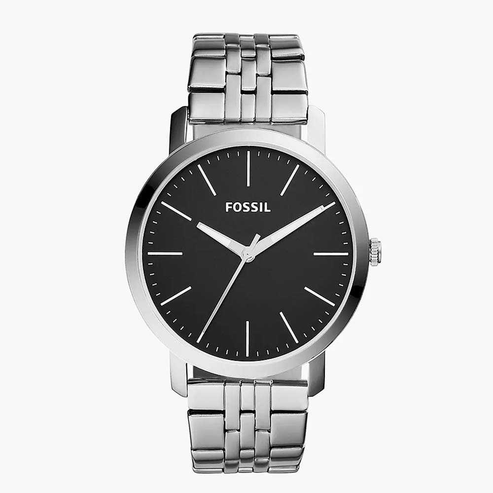 Fossil BQ2312 Luther Three-Hand Stainless Steel Watch