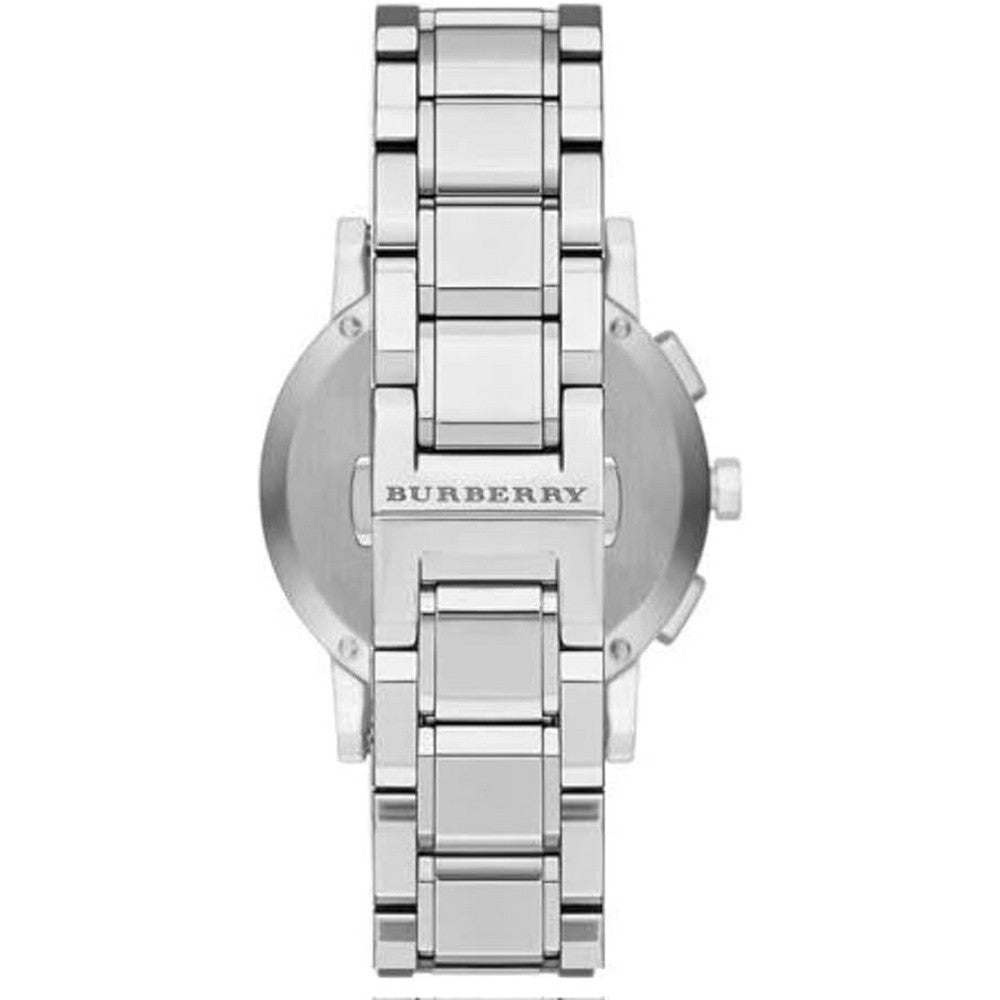 BURBERRY BU9750 Silver Stainless Steel White Dial Analog Quartz Women Watch