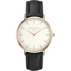 ROSEFIELD BWBLR-B1 The Bowery White Black Women's watch Rose Field
