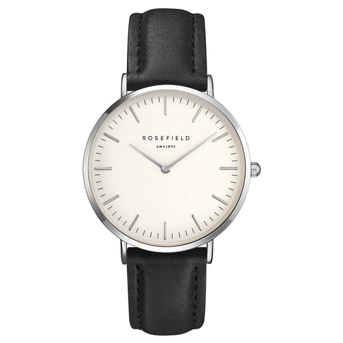 ROSEFIELD BWBLS-B2 The Bowery White Black Women's watch