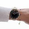 CLUSE CL18422 La Boheme Black Dial Gold Leather Women's Watch Cluse