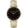 CLUSE CL18422 La Boheme Black Dial Gold Leather Women's Watch Cluse