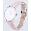 CLUSE CL30005 Minuit White Dial Pink Leather Women's Watch Cluse